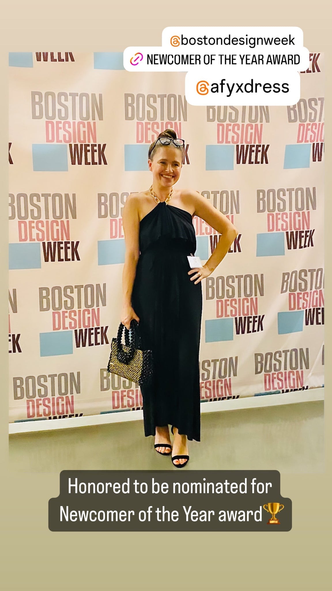 Boston Design Week Nominates AFYX® Founder Diana Sechrist as a Newcomer of the Year