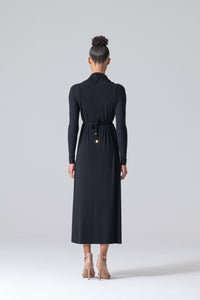 Long Sleeve Dress in BLACK (2 Piece Set, Wear it Endless Ways!)