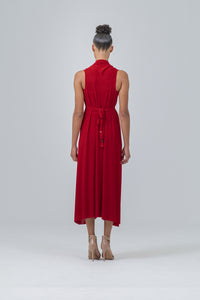 Sleeveless Dress in RED (2 Piece Set, Wear it Endless Ways!)