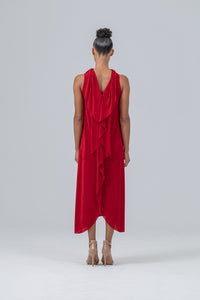 Sleeveless Dress in RED (2 Piece Set, Wear it Endless Ways!)