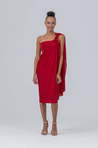 Sleeveless Dress in RED (2 Piece Set, Wear it Endless Ways!)