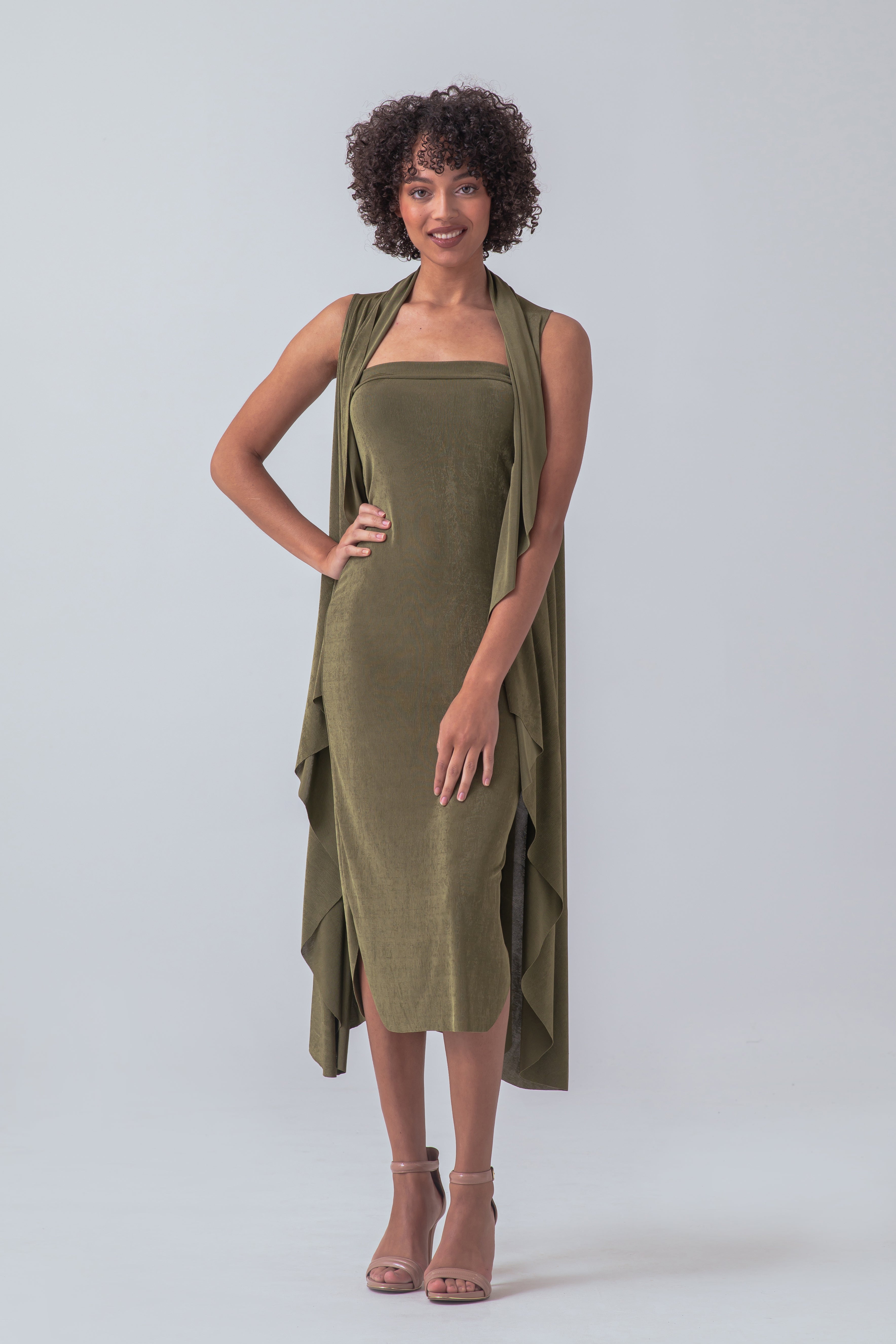 Olive hotsell cocktail dress